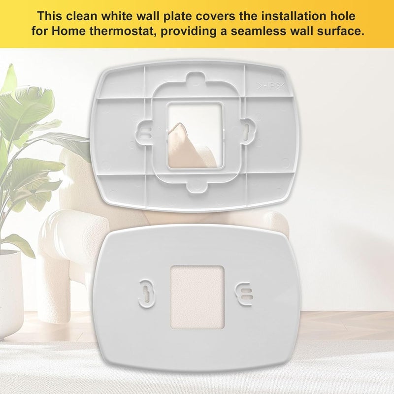 GEAIN Upgraded Thermostat Wall Plate Coverplate 50002883-001 for Honeywell Home Thermostat Coverplate, Fits Honeywell RTH6580WF1001 PRO 3000/4000 FocusPRO 5000/6000 (1 Pack) - Image 4